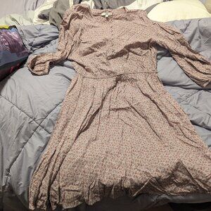 Uniqlo never worn purple floral dress